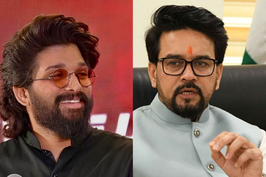 अल्लू अर्जुन के समर्थन में उतरे अनुराग ठाकुर, कांग्रेस पर साधा निशाना