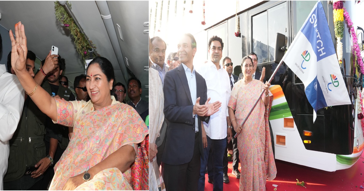 राजधानी में ‘देखो मेरी दिल्ली’ डबल डेकर ई-बस सेवा प्रारंभ, CM रेखा गुप्ता ने दिखाई हरी झंडी