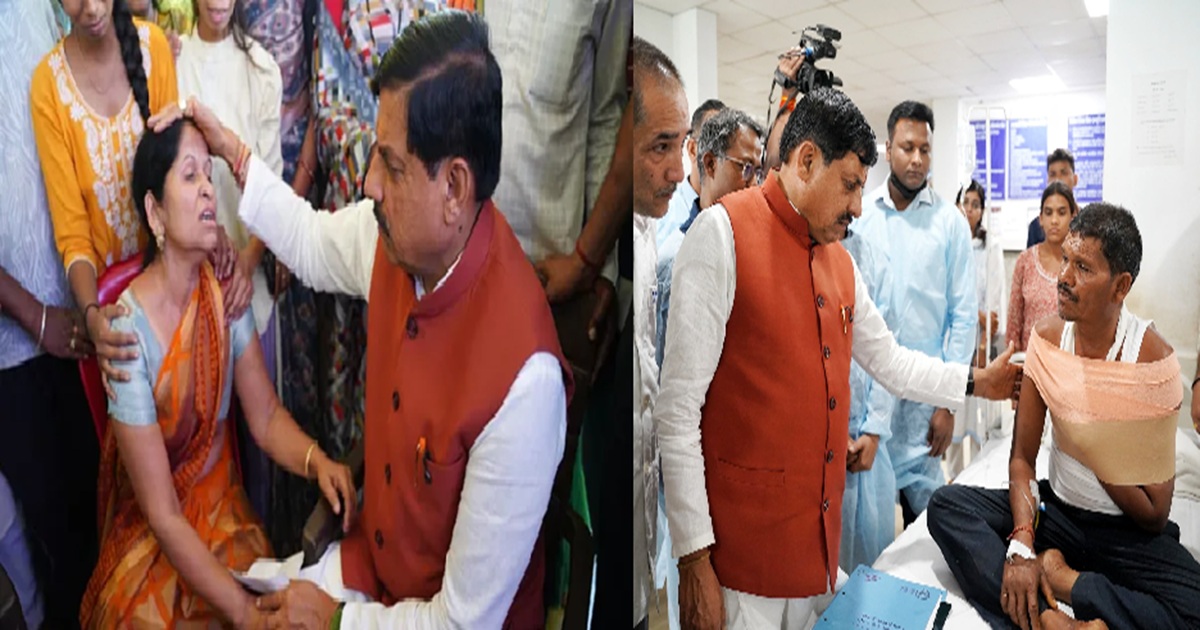 सभी कार्यक्रम रद्द कर छिंदवाड़ा पहुंचे CM मोहन यादव, सड़क हादसे में जान गंवाने वाले परिवारों से मिले, बंधाया ढांढस