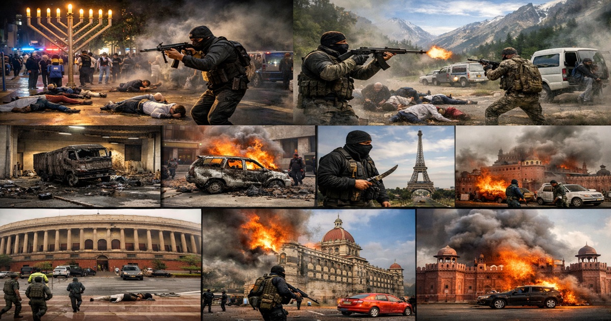 वैश्विक आतंक का केंद्र इस्लामाबाद: भारत, ऑस्ट्रेलिया से लेकर यूरोप तक हर हमले की कड़ी पाकिस्तान से जुड़ी