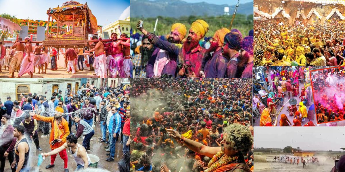 देश में होली का खुमारी… कृष्ण की नगरी मथुरा से लेकर बिहार तक ऐसे मनाई जा रहा है रंगो का पर्व
