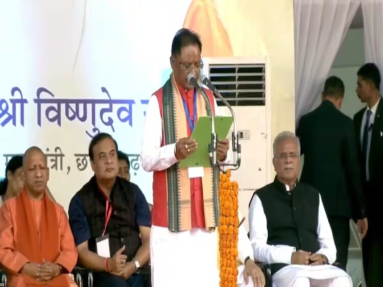 Chhattisgarh CM Oath Taking