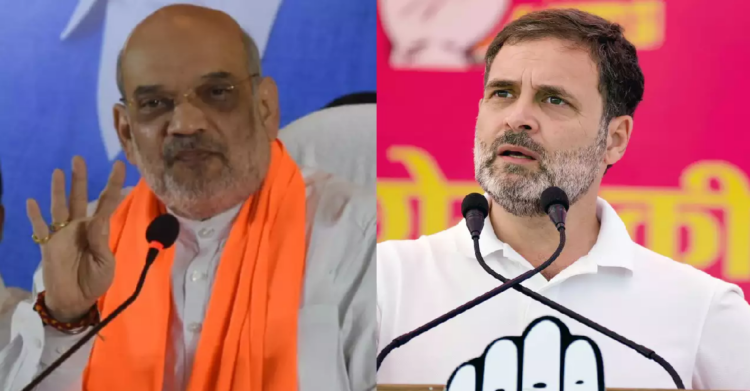 Amit Shah's befitting reply to Rahul Gandhi