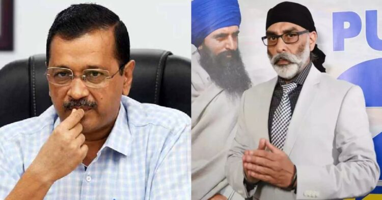 'Khalistanis had given Rs 133 crore to AAP, Arvind Kejriwal had promised to release Devinder Pal Singh Bhullar', claims terrorist Gurpatwant Singh Pannun.