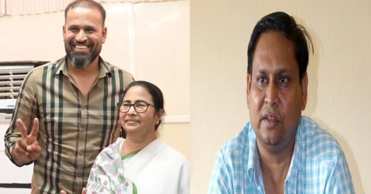 Cricketer Yusuf Pathan And TMC MLA Humayun Kabir