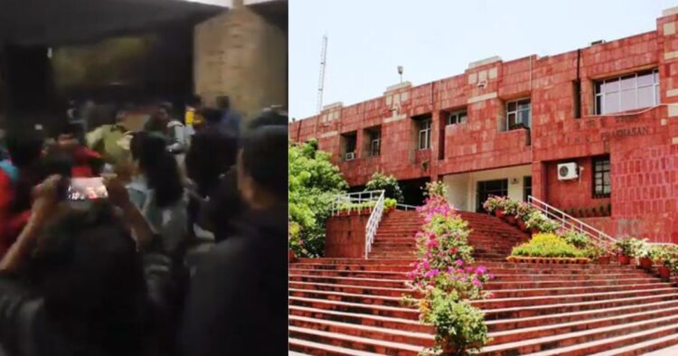 fight-between-left-wing-and-right-wing-students-in-jnu