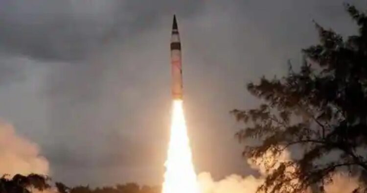 testing-of-new-type-of-ballistic-missile-successful