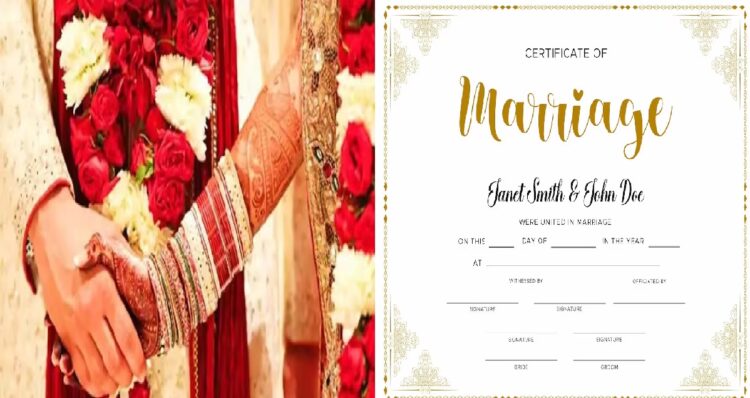 Marriage Certificate