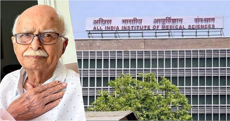 बीजेपी नेता आडवाणी को AIIMS से मिली छुट्टी