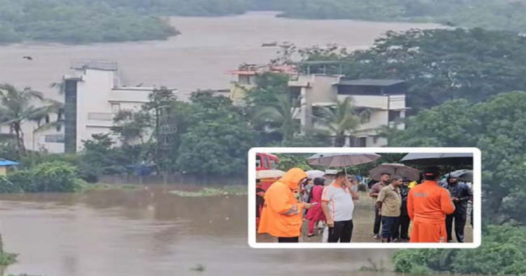 भारी बारिश से महाराष्ट्र का हाल बेहाल