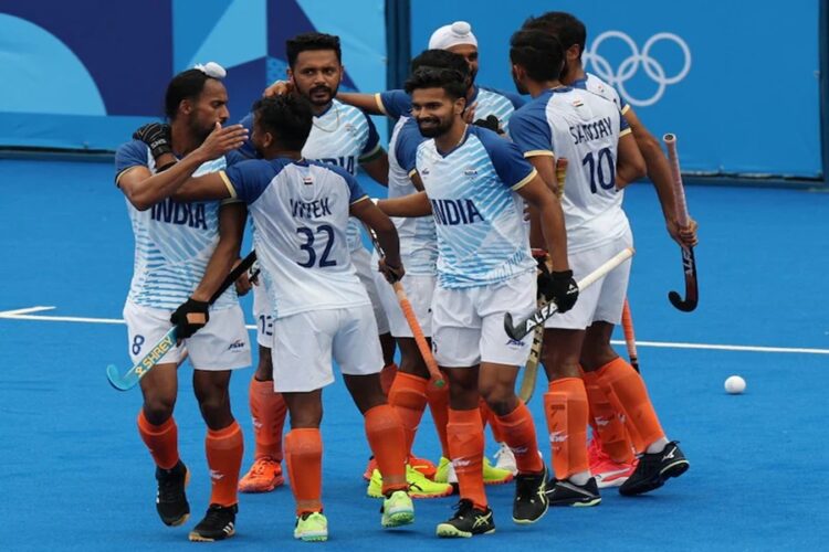 Indian Hockey Team in Paris Olympics 2024