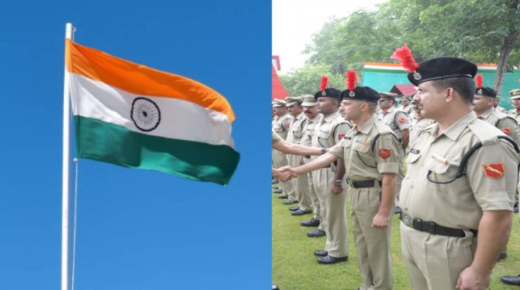 भारत-पाक सीमा पर BSF ने फहराया तिरंगा