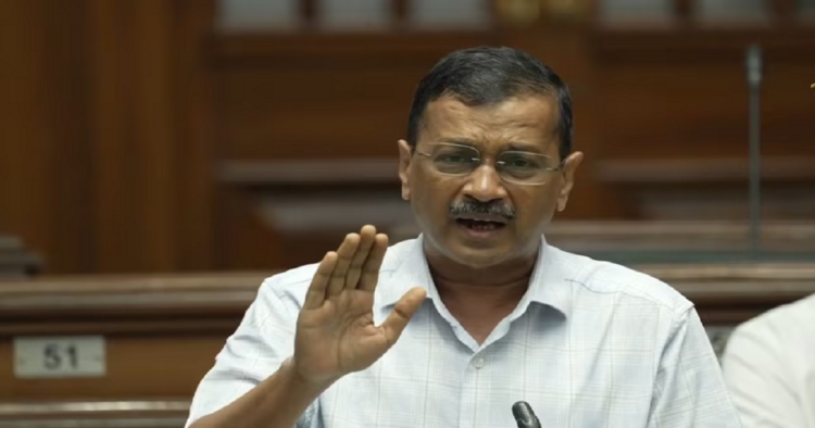 दिल्ली विधानसभा में बीजेपी पर बरसे केजरीवाल