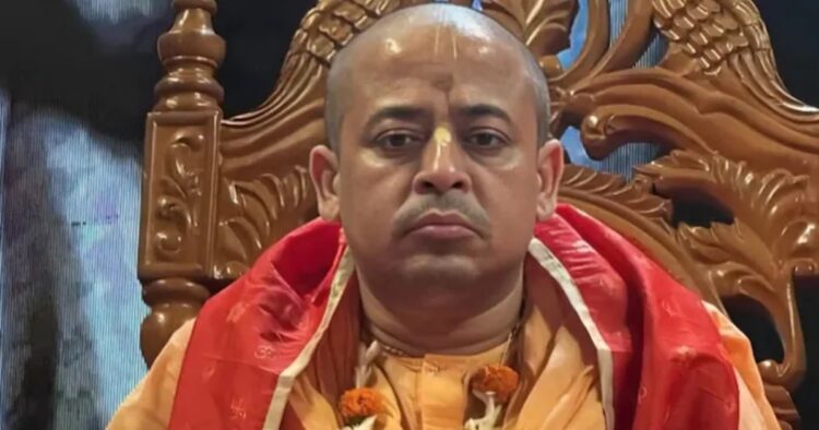 ISKCON के प्रमुख पुजारी चिन्मय दास