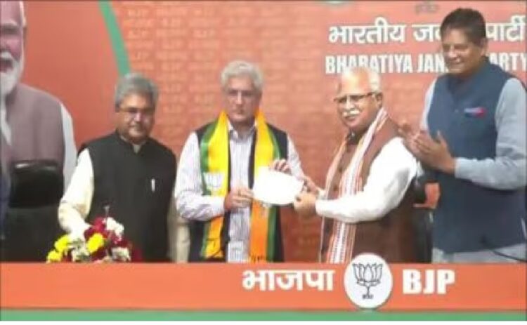 Kailash Gehlot Joins BJP