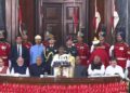 President Murmu addressing Parliament