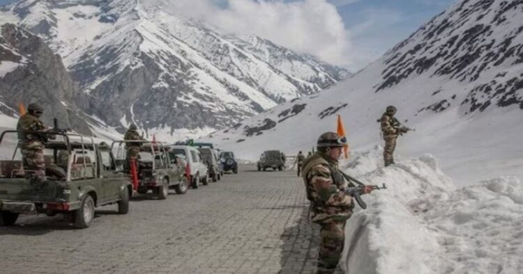 भारत और चीन की सेना ने डेमचोक और देपसांग में पहले दौर की पेट्रोलिंग पूरी की