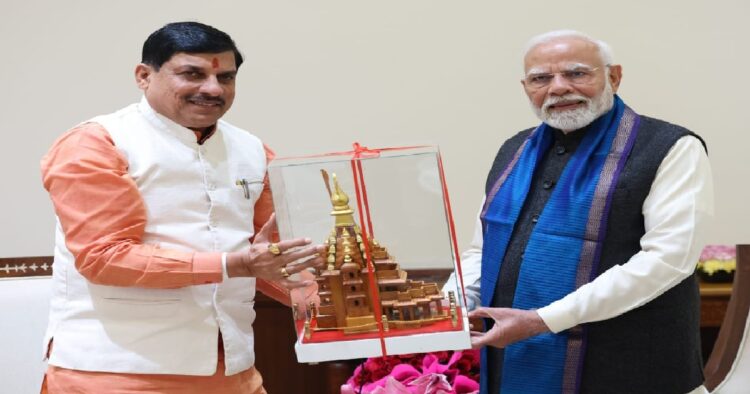 CM Mohan Yadav met PM Modi