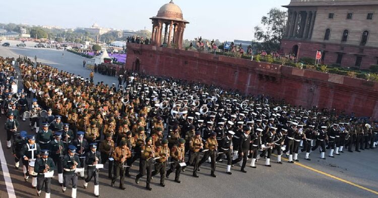 Full dress rehearsal of Republic Day parade tomorrow