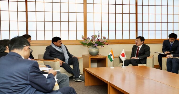 Japan's Deputy Foreign Minister met CM Mohan Yadav