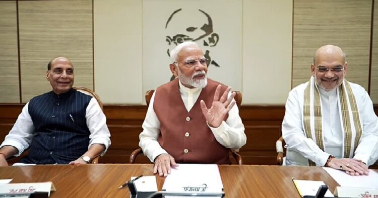 Modi Cabinet Meeting