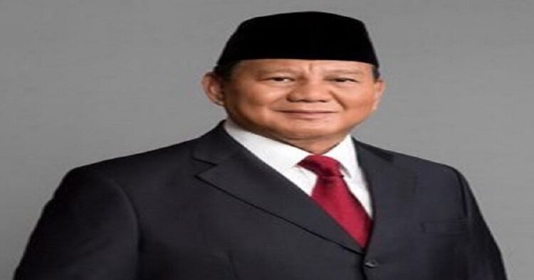 President of Indonesia Prabowo Subianto