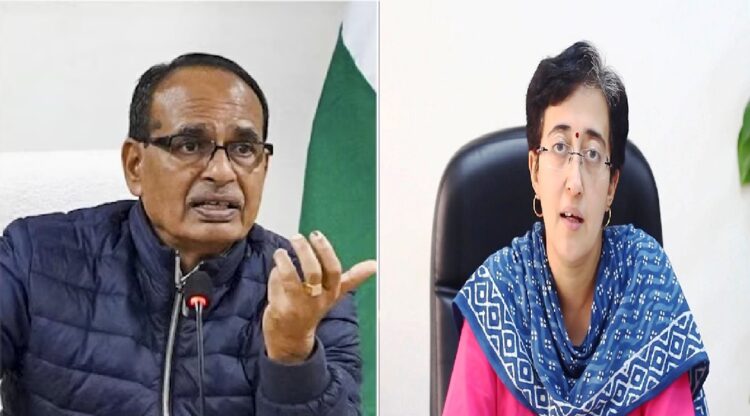 Shivraj Singh Chauhan and CM Atishi