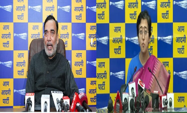 Gopal Rai and Former CM Atishi