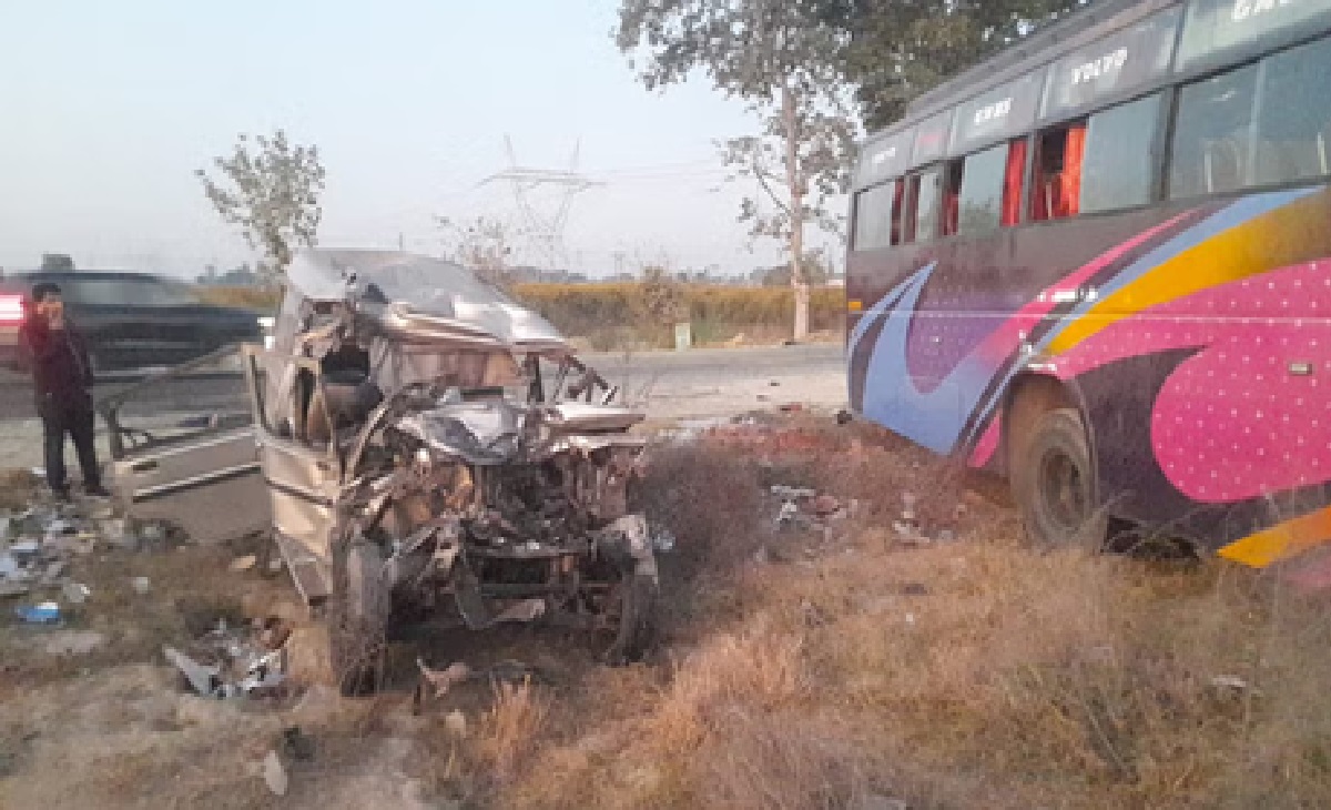 Prayagraj Mirjapur Bus Accident 