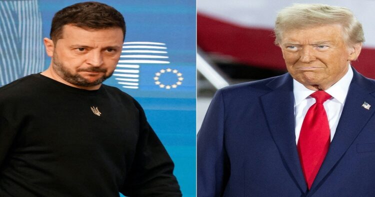 Zelensky and Trump