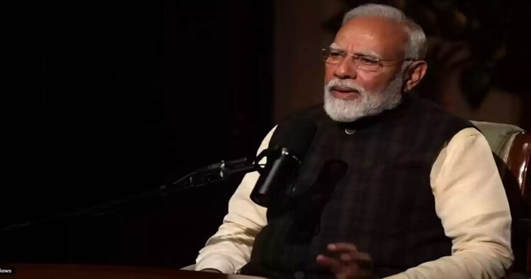 पीएम मोदी ने लैक्स फ्रीडमैन के पॉडकास्ट में लिया हिस्सा