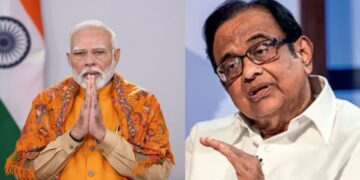 कांग्रेस नेता चिदंबरम ने पीएम मोदी की सराहना की